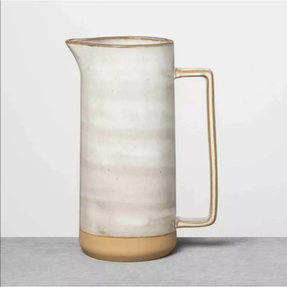 Hearth & Hand Other - Hearth & Hand with Magnolia Stoneware Pitcher Gray